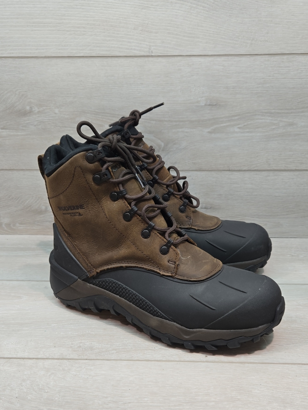 NEW Wolverine Men W880192 HighTop Waterprooof Leather Boots Shoes Sneakers 11EW